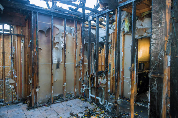 Professional Soot Cleanup technician working in Warsaw, NC
